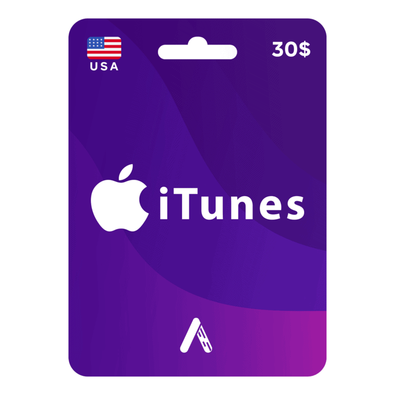 ايتونز امريكي 30$