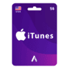 ايتونز امريكي 5$